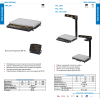 Весы электронные  МК-6/15/32 -TH21(RU) (со стойкой) RS232(COM)+USB -для подключения к Микроинвест,1С Масса-К фото в интернет-магазине Бизнес РОСТ  - торговое оборудование.